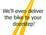 We can deliver your motorcycle to you! Please contact us for details.